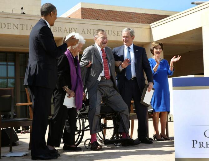 (21) Dedication of the George W. Bush Presidential Center